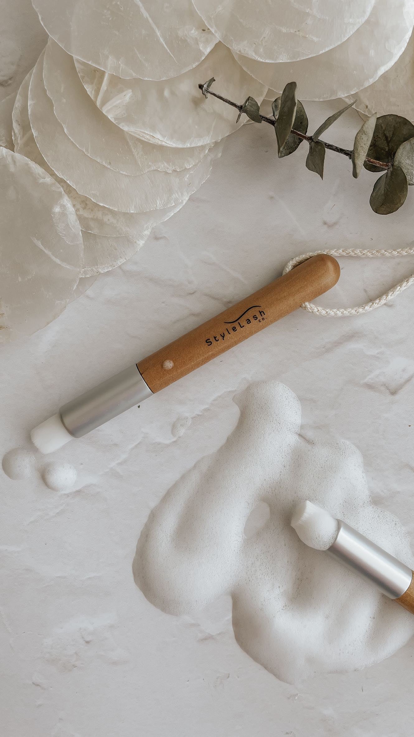 Eco Friendly Lash Shampoo Brush