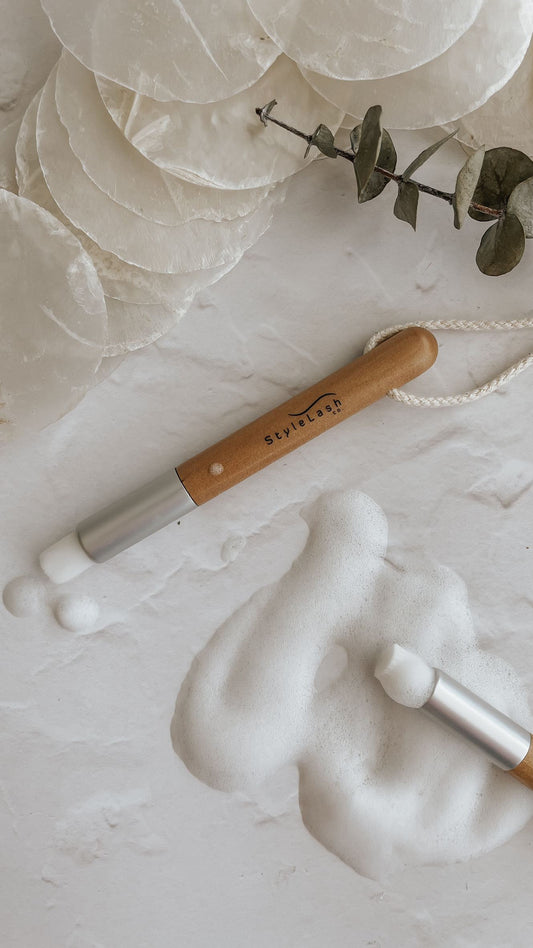 Eco Friendly Lash Shampoo Brush